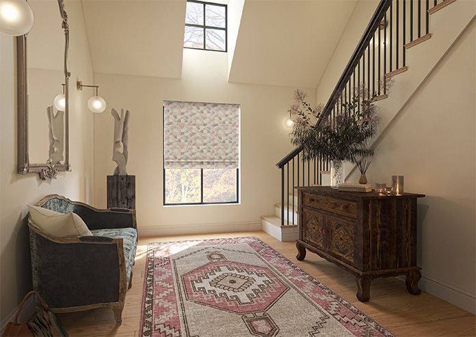 Mosaic Tile, Valentine - Roman Blind - Image 6